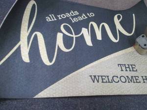 Welcome Mat 18x27 inches...