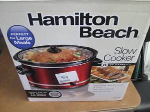 Hamilton Beach 8-Qt. Slow Cooker op...