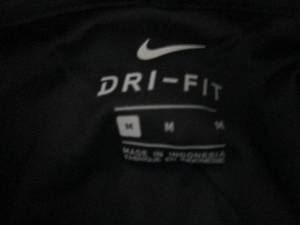 6 New Nike Dri-Fit Mens Medium Blac...