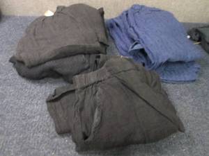5 pr Ladies S Wide Leg Pullon Crop ...