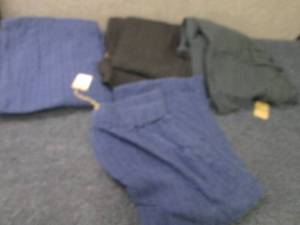 4 pr Ladies Medium Wide Leg Pullon ...