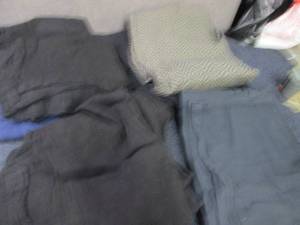 6 pr Ladies Large Wide Leg Pullon C...