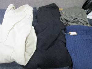 6 pr Ladies Large Wide Leg Pullon C...