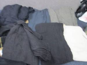 7 pr Ladies Large Wide Leg Pullon C...