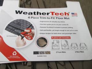 Weather Tech Trim to Fit Floor Mats...