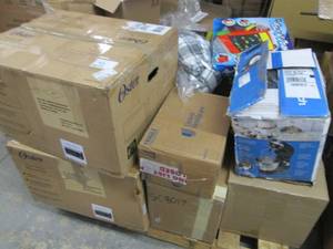 Pallet of Items with Issues for Rep...
