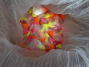 lot 256 image: Case of 300 Triangular Markers...