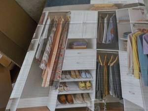 lot 267 image: Closet Maid Tower- needs assembly...