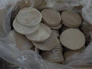 lot 303 image: 20 lb. box of frozen ground beef pa...