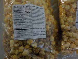 lot 316 image: 6 - 12 oz Bags Cheesy Caramel Mix P...
