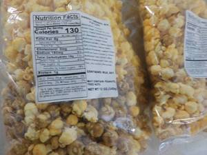 lot 317 image: 6 - 12 oz Bags Cheesy Caramel Mix P...