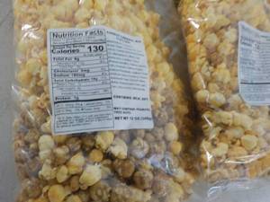 lot 318 image: 6 - 12 oz Bags Cheesy Caramel Mix P...