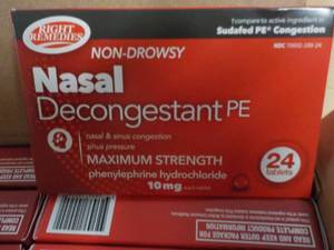 lot 354 image: Case of 12 Boxes Right Remedies Nas...