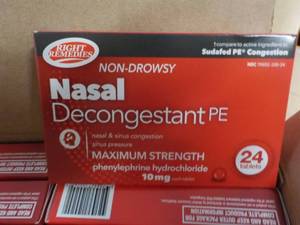 lot 357 image: Case of 12 Boxes Right Remedies Nas...