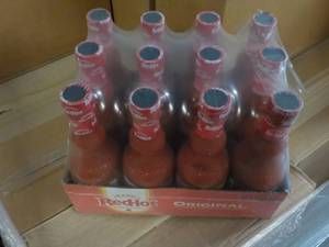lot 359 image: Case of 12 Franks Red Hot Sauce...