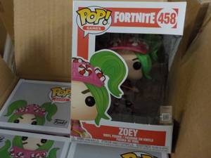 lot 363 image: Case of 36 Fortnite 458 Zoey Figuri...