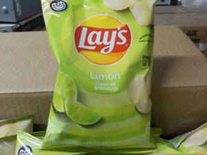 lot 371 image: Case of Lays Limon Chips best date...