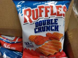 lot 384 image: Case of Ruffles Double Crunch Hot W...