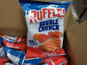 lot 386 image: Case of Ruffles Double Crunch Hot W...
