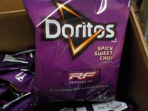 lot 389 image: Case of Doritos Spicy Sweet Chili C...