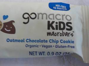 lot 427 image: Case of Gomacro Kids Protein Bars...