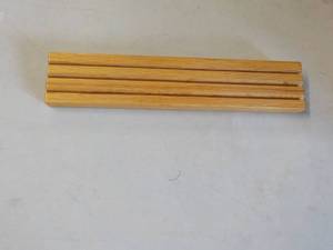 lot 36 image: Wood Display Stand for Medals...