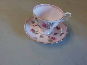 lot 39 image: Cup and Saucer made in England...