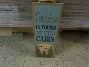 lot 76 image: Paradise is Found at the Cabin Wood...
