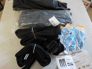 lot 168 image: Set of 2 Moving Straps and Gloves...