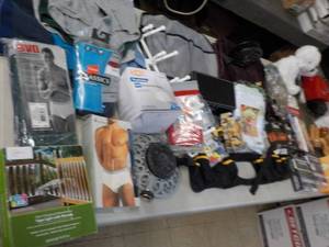 lot 204 image: Large Box of Mens Underwear, Toys ...