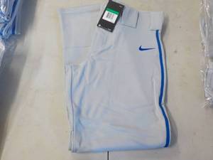 lot 211 image: Nike Baseball Pants Grey with Royal...