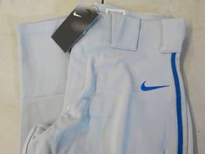 lot 213 image: Nike Baseball Pants Grey with Royal...