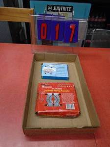 New T & E bearing seperators. 2 & 3. As shown.