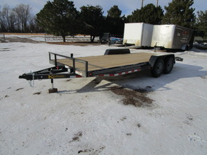 2021 Kaufmann 20 Flatbed Car Trailer