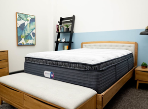 lot 8 image: Brand New Beautyrest Platinum 3X Plush Pillow Top King Mattress
