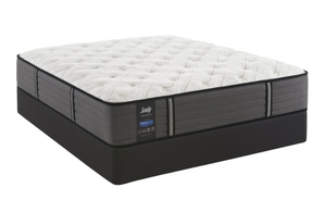 lot 10 image: Brand New Sealy Posturepedic Premium Cushion Firm King Mattress