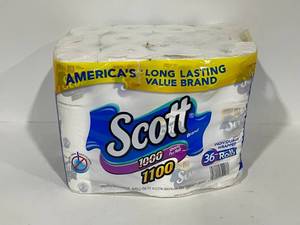 36 Rolls Scott Bath Tissue