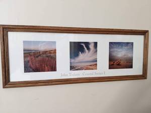 lot 43 image: Coastal Series I Framed Art Print by John Todaro