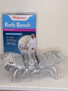 lot 51 image: New Walgreens Bath Bench without Back, with Microban