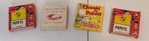 lot 58 image: Lot of (4) Vintage 8mm Reels Popeye, Oswald the Rabbit, & Rose Bowl Football Game