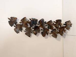 lot 56 image: Metal Flock of Birds Art