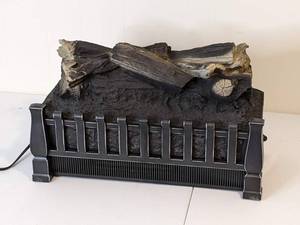 lot 86 image: 21 Electric Fireplace Log Set