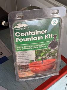 lot 121 image: Smartpond Container Fountain Kit - Looks New