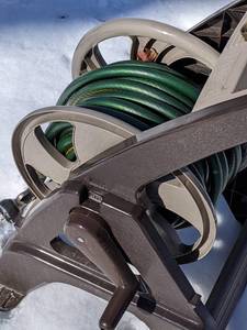 lot 122 image: Ames Hose CartReel with Hose & Nozzle
