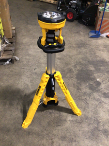 20-Volt MAX 3000-Lumen Tripod Light by DEWALT No Battery No Charger Customer Returns See Pictures