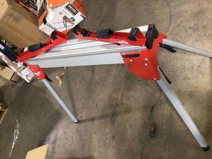 Folding Miter Saw Stand by Milwaukee Customer Returns See Pictures