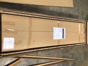 Ready-to-Assemble 24-Gauge Steel Freestanding Garage Cabinet in Black (36 in. W x 72 in. H x 18 in. D) by Husky Customer Returns See Pictures