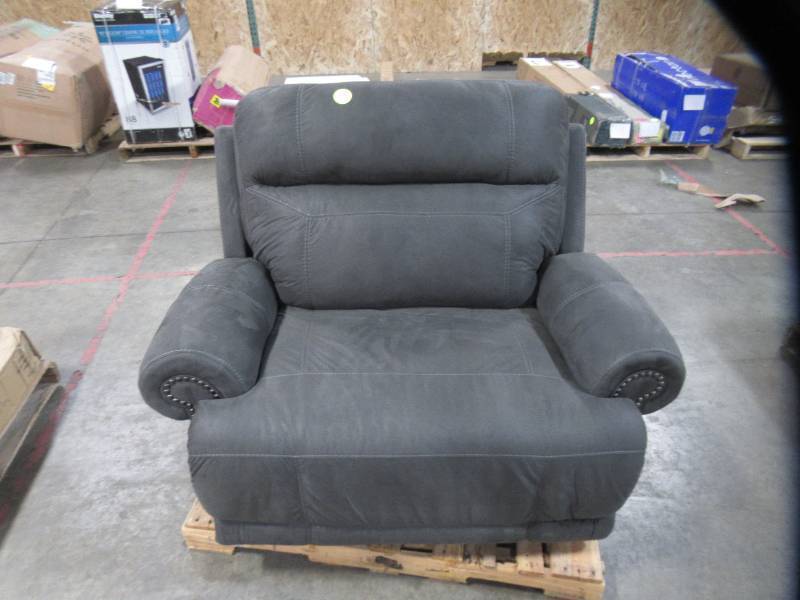 lot 300 image: Ashley Furniture Signature Design Austere Contemporary Recliner Model 3840152 (Item Has Damage See Photos)