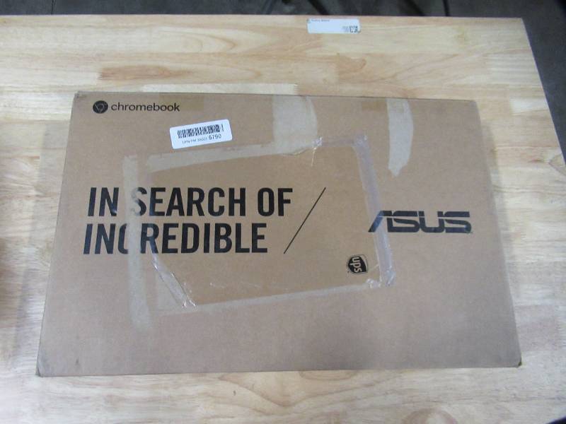 lot 702 image: ASUS Chromebook With Intel Dual Core Celeron-Processor And 180 Degree-Hinge Model C523NA-DH02