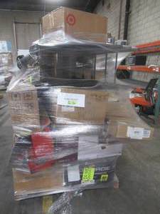 lot 317 image: MIXED PALLET (91 Pieces) OF LOCKS, BUILDING MATERIALS, BATHROOM FIXTURES AND MORE